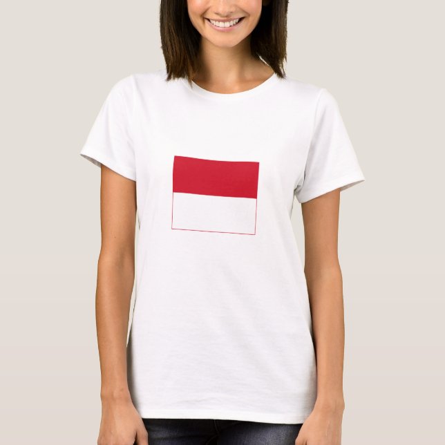 Monaco Flag T-Shirt (Front)