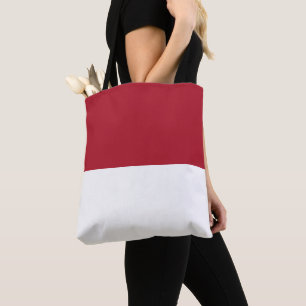 Monaco flag tote bag