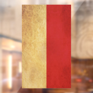 Monaco Flag Vintage Design