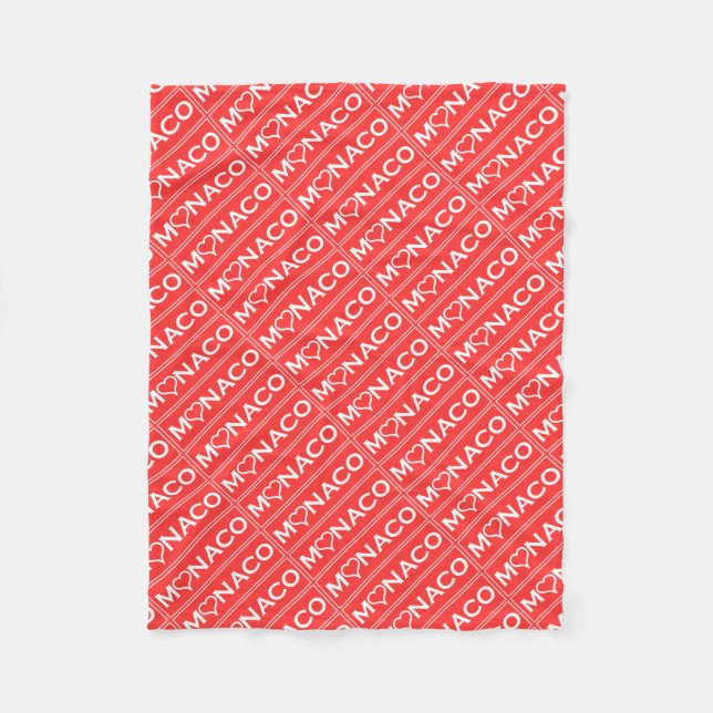 Monaco Fleece Blanket (Front)
