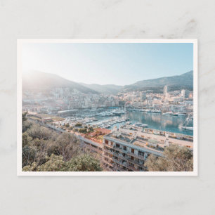 Monaco French Riviera Mediterranean Photo Postcard
