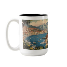 Monaco Harbour Coffeehouse Travel Nostalgia