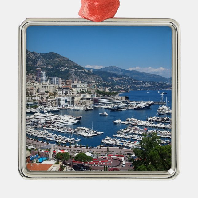 Monaco Metal Tree Decoration (Front)