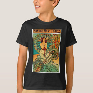 Monaco Monte Carlo Art Nouveau T-Shirt