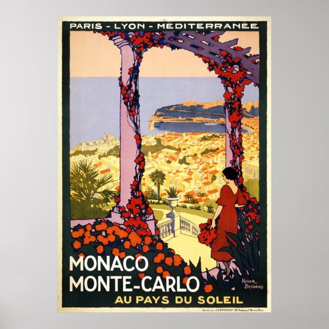 Monaco. Monte-Carlo. Au pays du soleil Poster (Front)