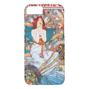 Monaco, Monte-Carlo, Mucha Case-Mate iPhone Case