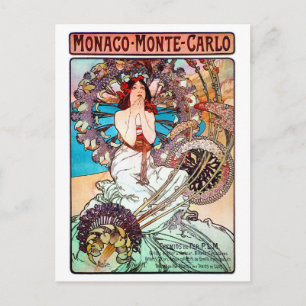 Monaco Monte Carlo Postcard
