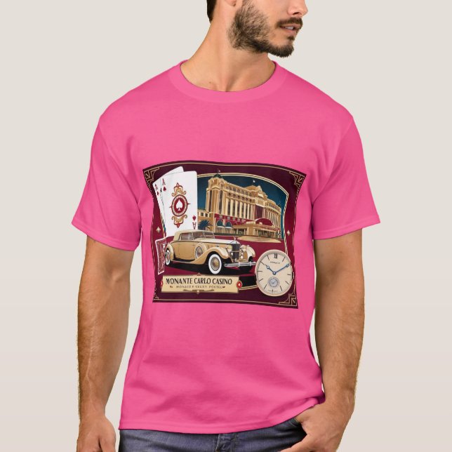 Monaco Monte Carlo Tshirt (Front)