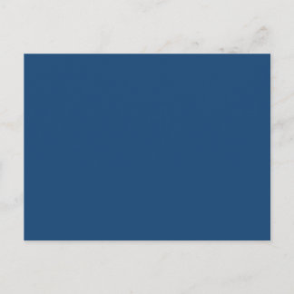 Monaco Noble Blue Solid Colour Postcard