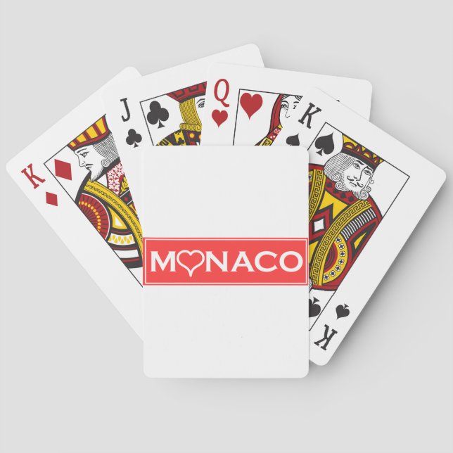 Monaco Playing Cards (Back)