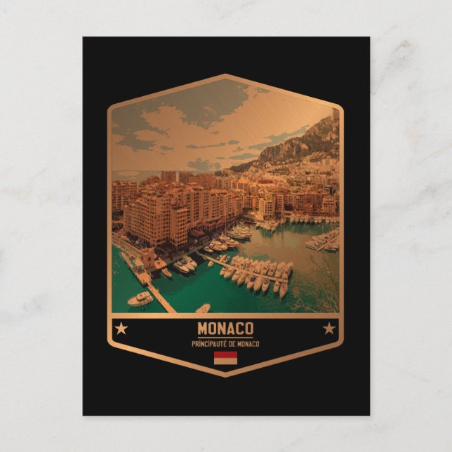 Monaco Postcard (Front)