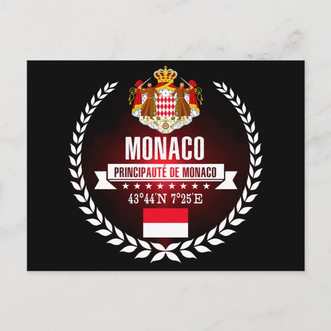 Monaco Postcard (Front)