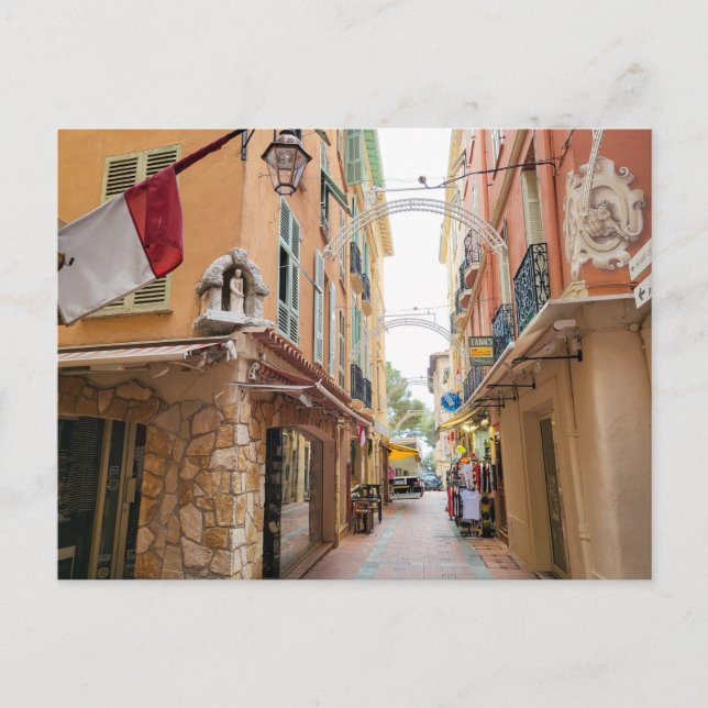 Monaco Ville  Postcard (Front)