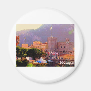 Monaco's Palace Magnet