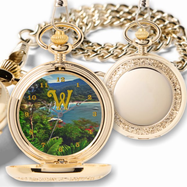 Monagram Yelapa View 0828 Pocket Watch (Creator Uploaded)