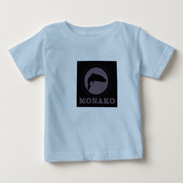 monakofishlogocopy baby T-Shirt (Front)