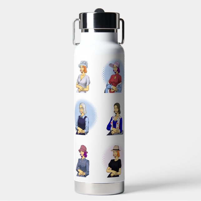 MonaLiza clear water drops Bottle (Front)