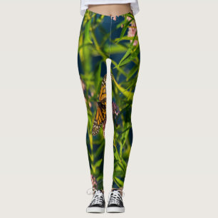 Monarch And Milkweed Leggings