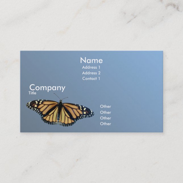 Monarch Business Card (Front)