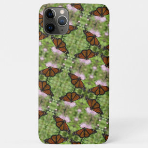 Monarch Butteflies on Pink Thistle Phone Case