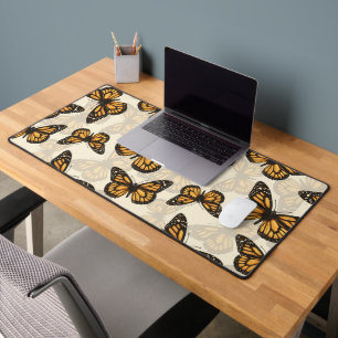 Monarch butterfles desk mat