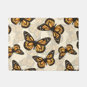 Monarch butterfles doormat