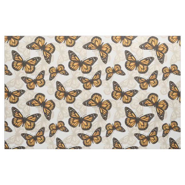 Monarch butterfles fabric (Fat Quarter)