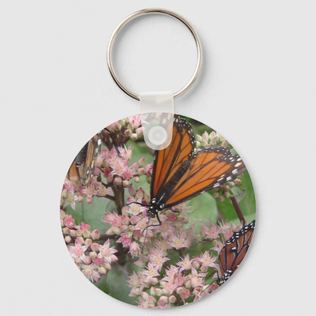 Monarch Butterflies Key Ring (Front)