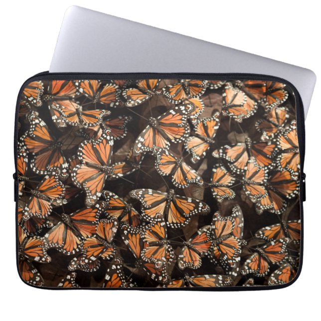 Monarch Butterflies Laptop Sleeve (Front)