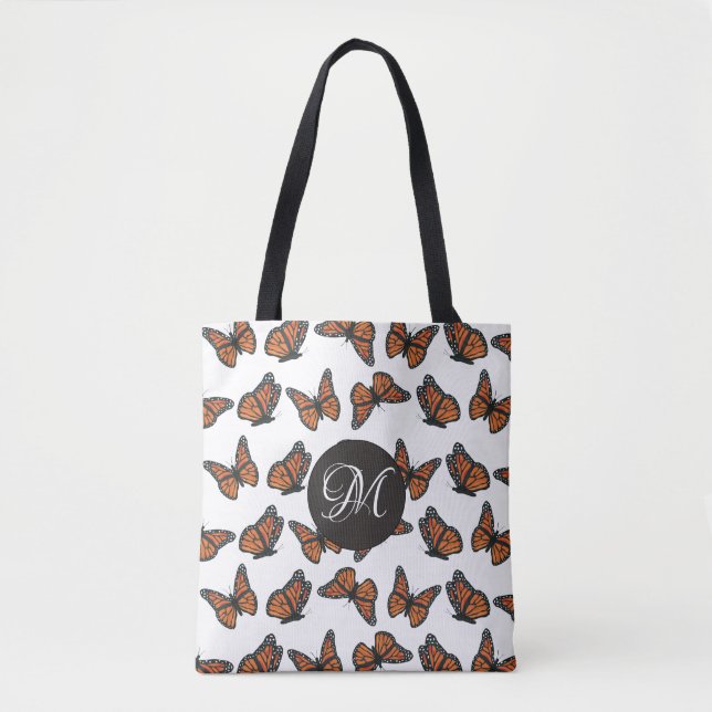 Monarch Butterflies Tote Bag (Front)