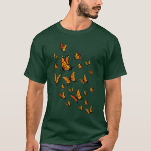 Monarch Butterflies vintage friend family T-Shirt