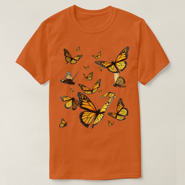 Monarch Butterfly 12 T-Shirt (Design Front)