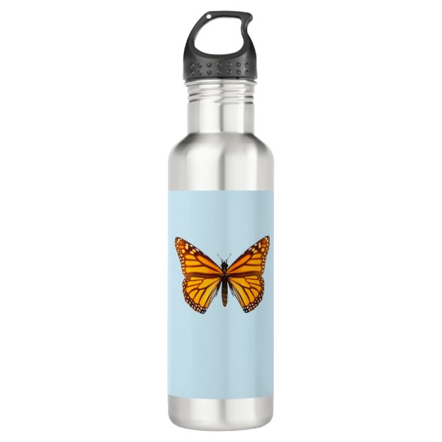 Monarch Butterfly 710 Ml Water Bottle (Front)