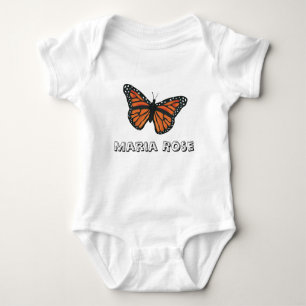 Monarch Butterfly Baby Jersey Bodysuit