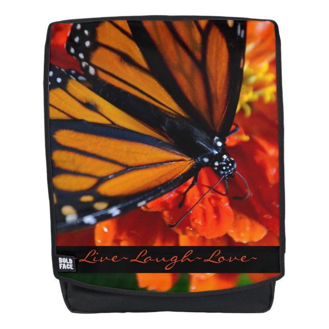 Monarch Butterfly Backpack (Front)