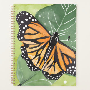 Monarch Butterfly Beautiful Watercolor Planner