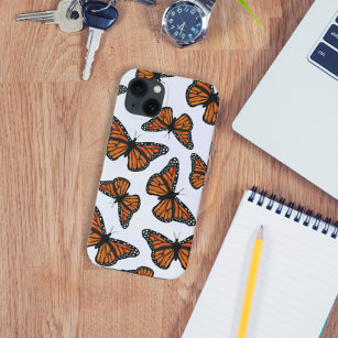 Monarch Butterfly Botanical Nature Trendy iPhone 13 Case
