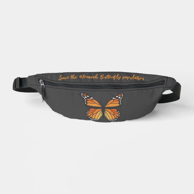 Monarch butterfly bum bags (Front)
