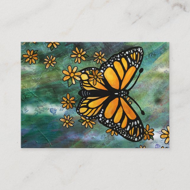 Monarch Butterfly                                  Business Card (Front)