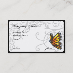 Monarch Butterfly business card
