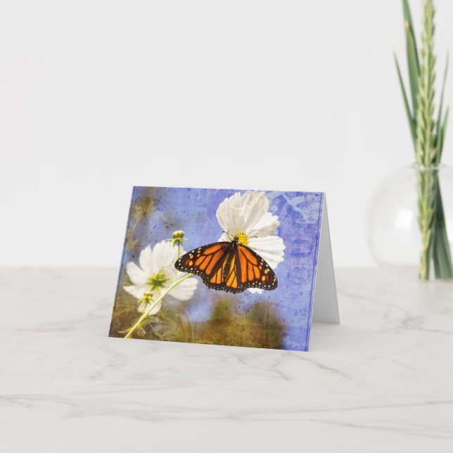 Monarch butterfly card (Front)