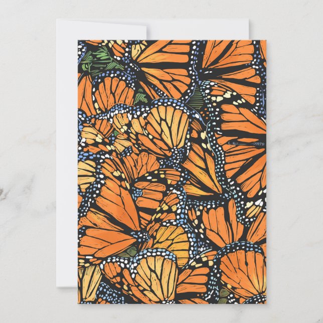 Monarch Butterfly Card (Front)