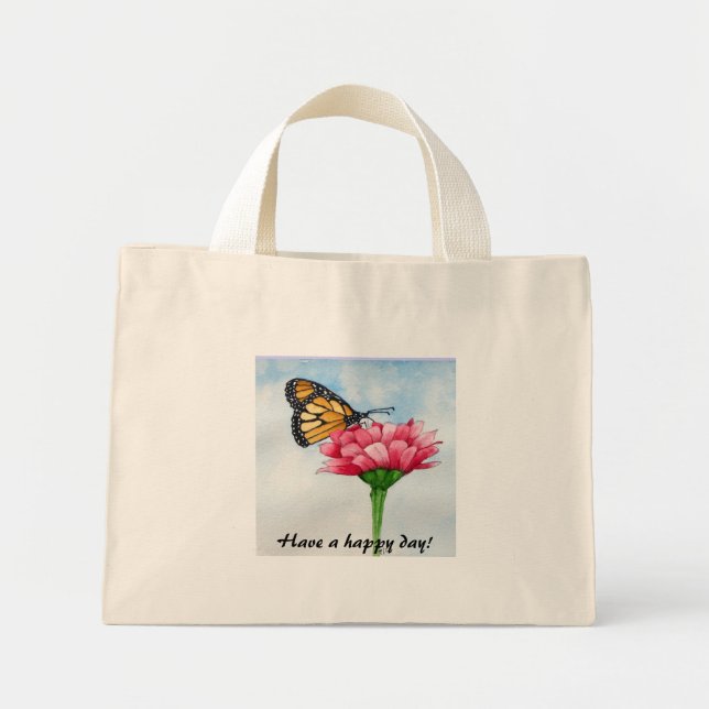 Monarch Butterfly Carry Bag (Front)