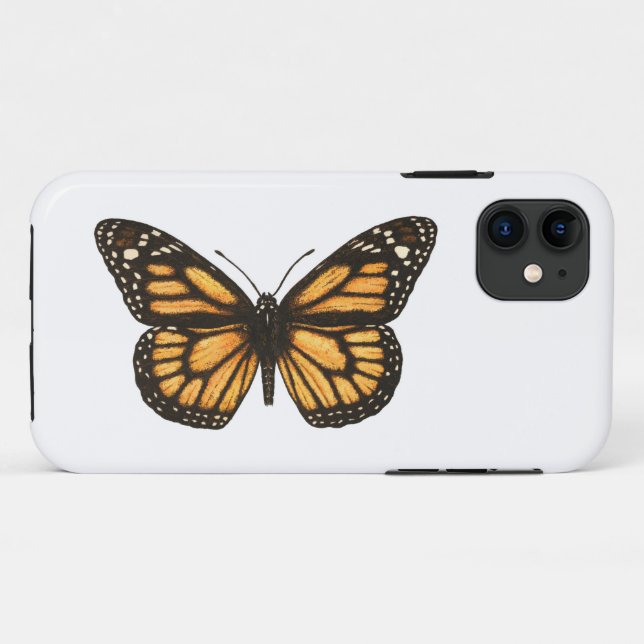 Monarch butterfly Case-Mate iPhone case (Back (Horizontal))