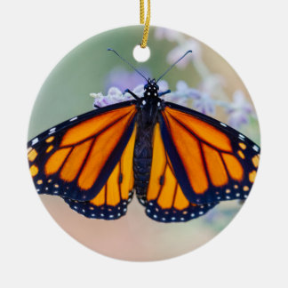 Monarch Butterfly Ceramic Tree Decoration