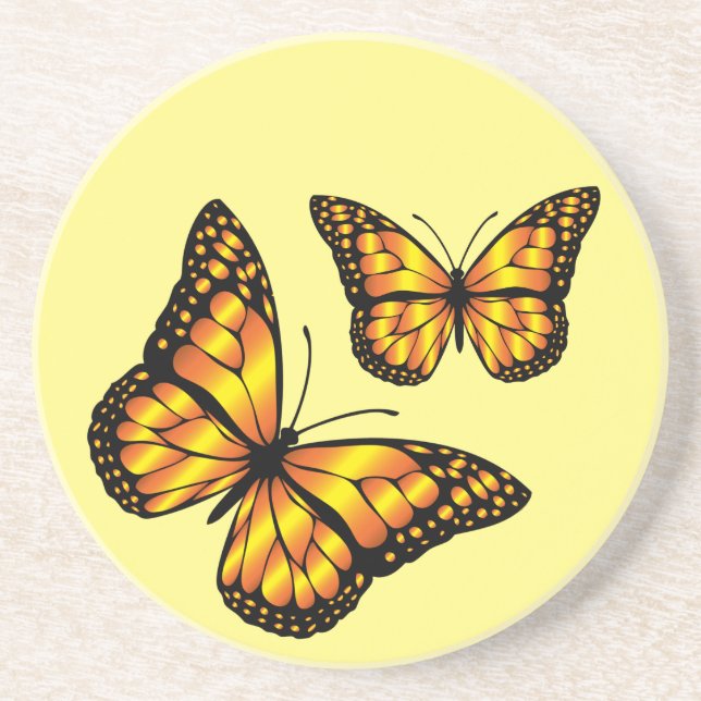 MONARCH BUTTERFLY COASTER (Front)