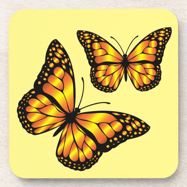 MONARCH BUTTERFLY COASTER (Front)