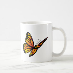 Monarch butterfly coffee mug