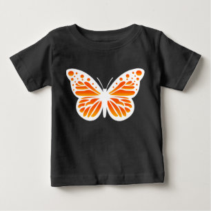 Monarch Butterfly Design - Baby Fine Jersey T-Shir T-Shirt