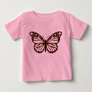 Monarch Butterfly Design - Baby Fine Jersey T-Shir T-Shirt